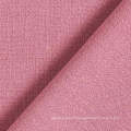 Tissu de lin à viscose doux ignifuge en rose foncé
